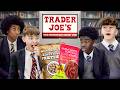 British Highschoolers try Trader Joe's Snacks for the first time!