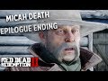 Red Dead Redemption 2 Micah Death Epilogue Ending TRUE ENDING