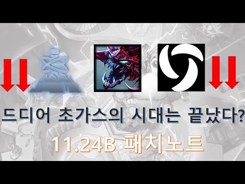 [롤토체스 패치] 빠르게 볼수 있는 11.24B 패치노트 미리보기 (롤토체스,롤체,시즌6,TFT,패치)