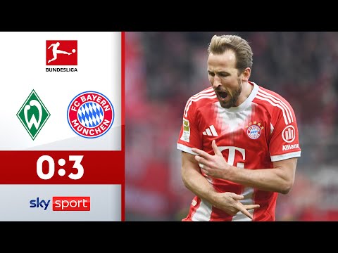 Doppel-Kane lässt Bremen chancenlos! | SV Werder Bremen - FC Bayern München | Highlights Bundesliga