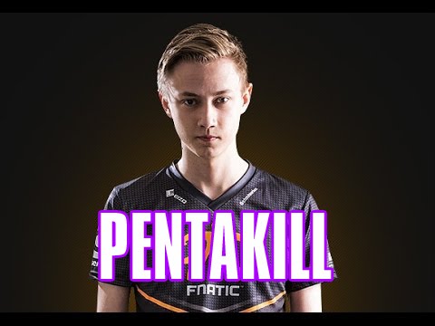 Fnatic Rekkles Lucian PENTAKILL | FNC vs LMQ LoL S4 World Championship 2014