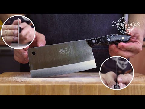 Dengjia Vegetable Cleaver JCD 904 Review - 9Cr15Mov - 185mm