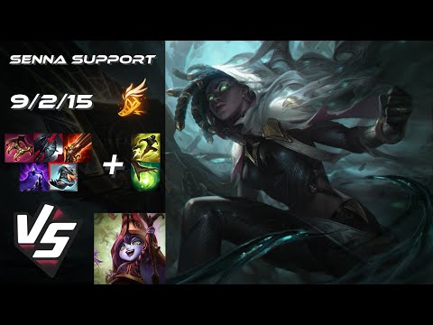 SUPPORT Senna vs Lulu - EU Grandmaster Patch 25.S2.7