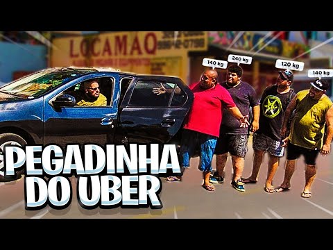 PEGADINHA DOS GORDINHOS NO UBER ( SERA QUE, ALGUÉM LEVOU ? )