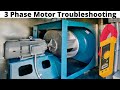 How To Troubleshoot 3 Phase Motor With A MultiMeter 3 Phase Motor Test Winding Resistance Test Ohm