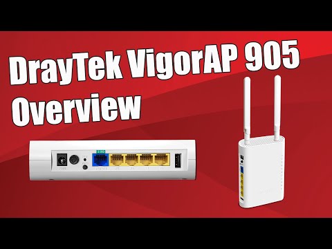 DrayTek VigorAP 905 Access Point overview DrayTek VigorAP 905 Access Point overview