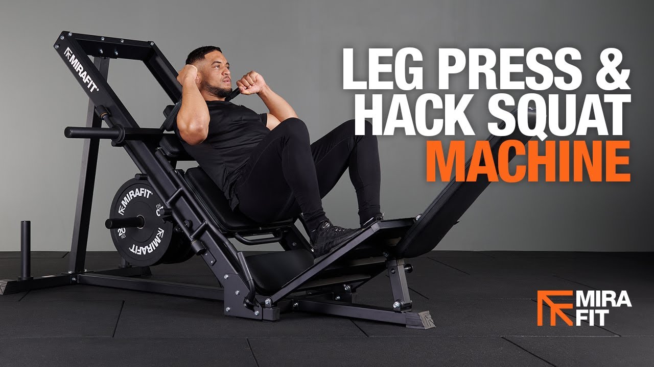 Leg Press and Hack Squat Machine Mirafit
