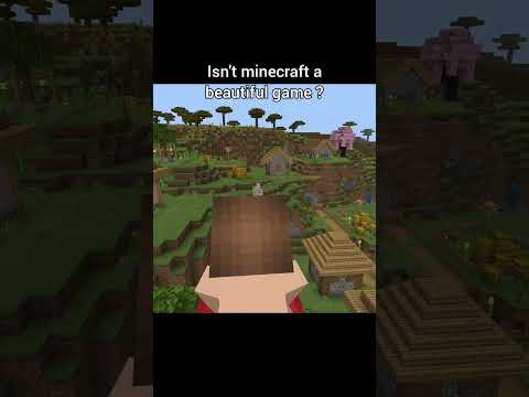 Enjoying the game #minecraft #games #gaming #funny #shorts #beautiful #minecraftshorts #jenny