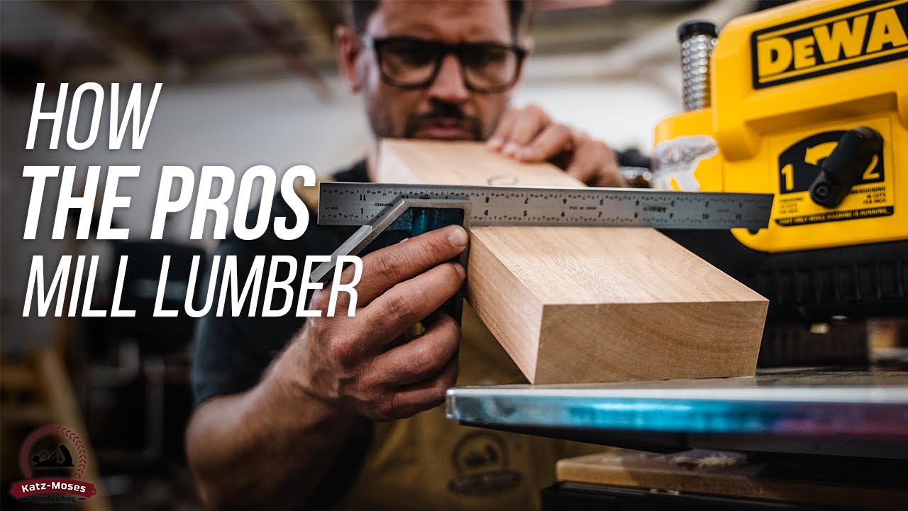 Watch video Mill and Process Lumber Like a Pro - Woodworking Essentials Now Mill and Process Lumber Like a Pro - Woodworking Essentials