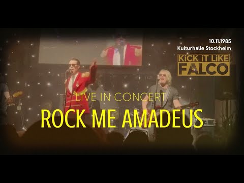 FALCO Tribute - KiCK iT LiKE FALCO live in concert! Rock Me Amadeus, Vienna Calling, Ganz Wien.