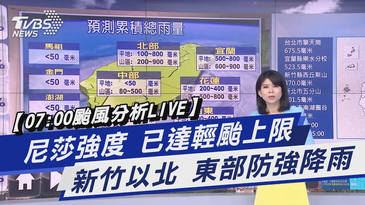 尼莎發威!陽明山深夜豪雨爆土石流 生態保護區緊急關閉