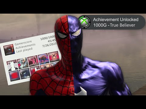 I Unlocked Every Spider-Man: Web of Shadows Achievement
