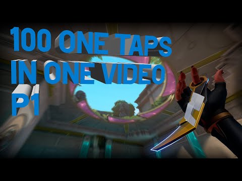 100 one taps in one video P1 - Valorant