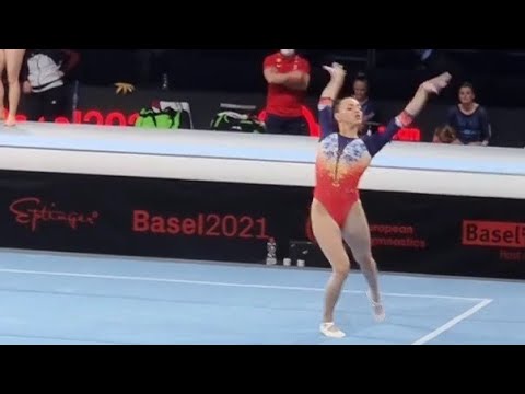 Larisa Iordache - Floor Training - 2021 European Championships