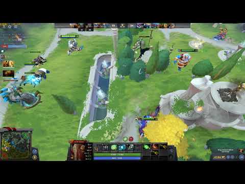 Dota 2 - Lone Druid 1v5 (skip to 7:40)