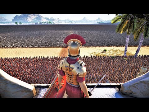 10,000 Imperial Roman Army VS 1.3 MILLION Persian Army - UEBS 2 | Ultimate Epic Battle Simulator 2