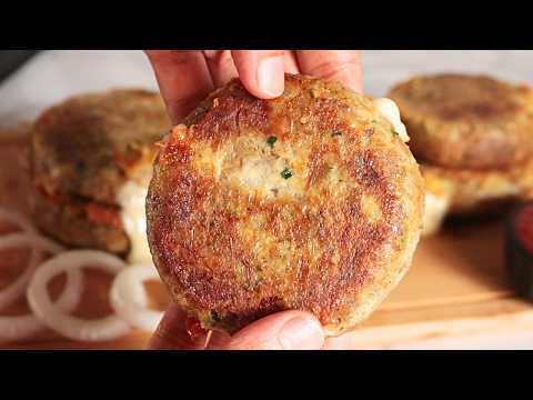 Cheese Stuffed Resha Kabab | Kebab Recipe