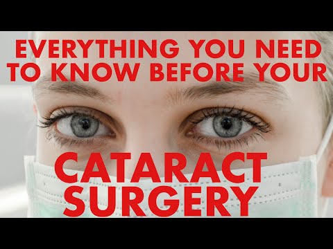 Having Cataract Surgery? Here's everything you need to know!