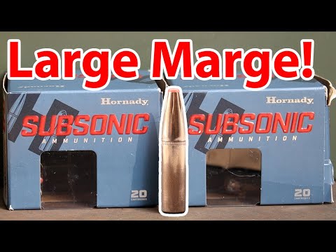 Hornady® Subsonic Handgun Ammunition
