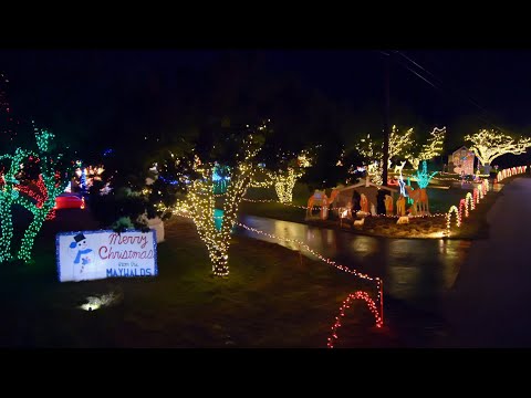 Maywald Family Introduces Winning Display with Fireworks - The Great Christmas Light Fight