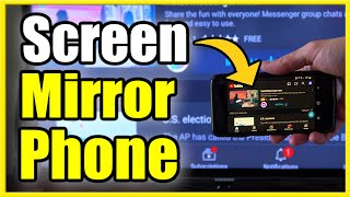 How to Screen Mirror Phone to TV using Firestick (Smart View!)