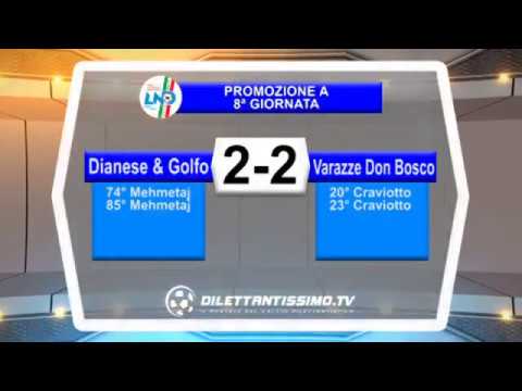 Dianese & Golfo-Varazze Don Bosco 2-2 - Promozione A, 8ªgiornata