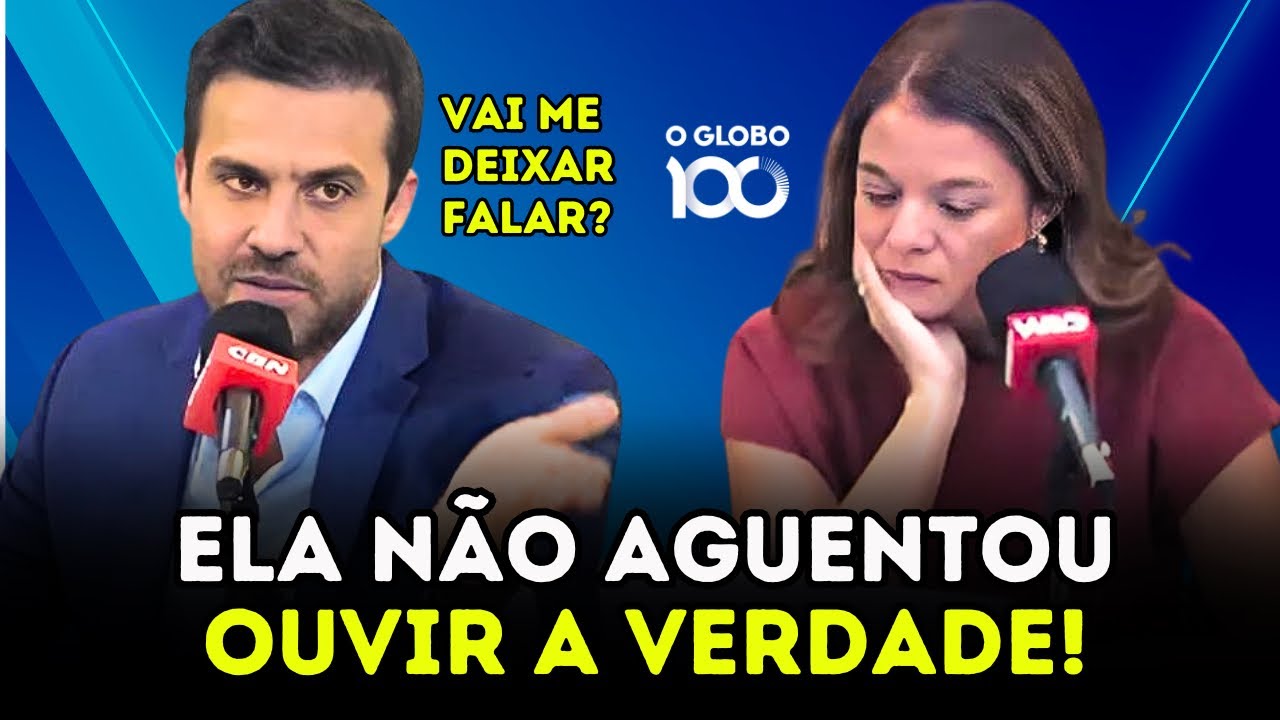 PABLO MARÇAL ENVERGONHA JORNALISTA COM RESPOSTA AFIADA EM SABATINA DO JORNAL O GLOBO