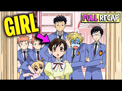 💩POOR Girl is FORCED to Dresses up as a Man to Pay off a $100,000 Debt💰 Ouran Koukou Anime Recap