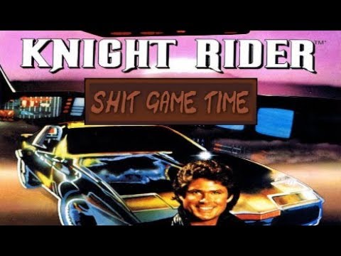 SHIT GAME TIME: KNIGHT RIDER (C64 - Contains Swearing!)