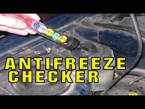 How to Test a Car's Antifreeze (Especially for Winter)