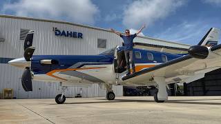 FIRST TIME FLYING the BRAND NEW TBM980 with the NEW G3000 PRIME!