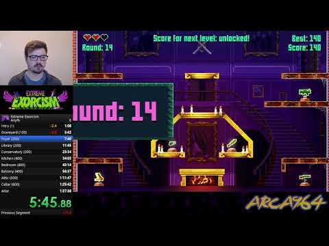 Extreme Exorcism Speedrun 1:11:37.36 World Record