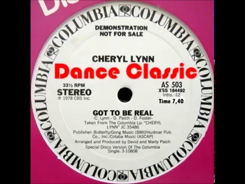 Cheryl Lynn - Got To Be Real (12" Version)