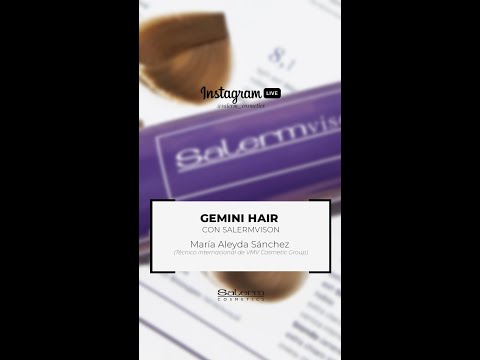 GEMINI HAIR con la coloración Salermvison | Salerm...