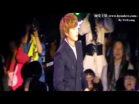 [HD Fancam]111004 KRY Concert In Nanjing - Kyuhyun VCR + Solo full