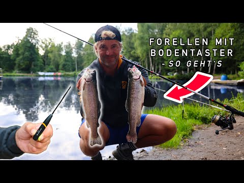 ERFOLGREICH mit dem BODENTASTER am FORELLENSEE - so klappt's auch an schwierigen Tagen!