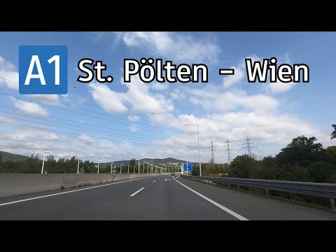 Austria: A1 St. Pölten - Wien (West Autobahn)
