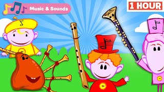 Learning Music & Musical Instrument for kids | The Notekins | Learning Videos | First University