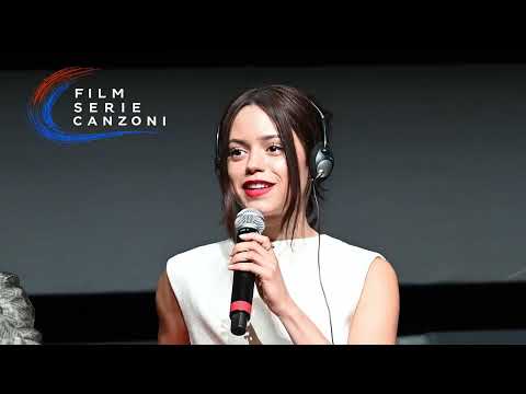 Jenna Ortega oggi alla Festa del Cinema di Roma per presentare il suo ultimo film "Klara and the Sun" -