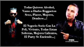 Partan La Disco (Letra) "J balvin Ft Guelo Star" (2011) HD