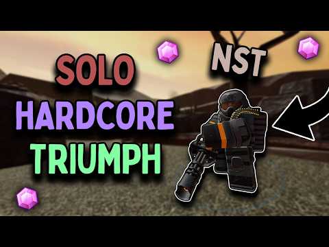 Solo Hardcore Triumph Without Special Towers | NST | TDS Tower Defense Simulator