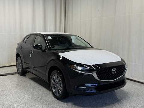 2026 Mazda CX-30 GS AWD in Black for sale at Park Mazda in Sherwood Park, AB