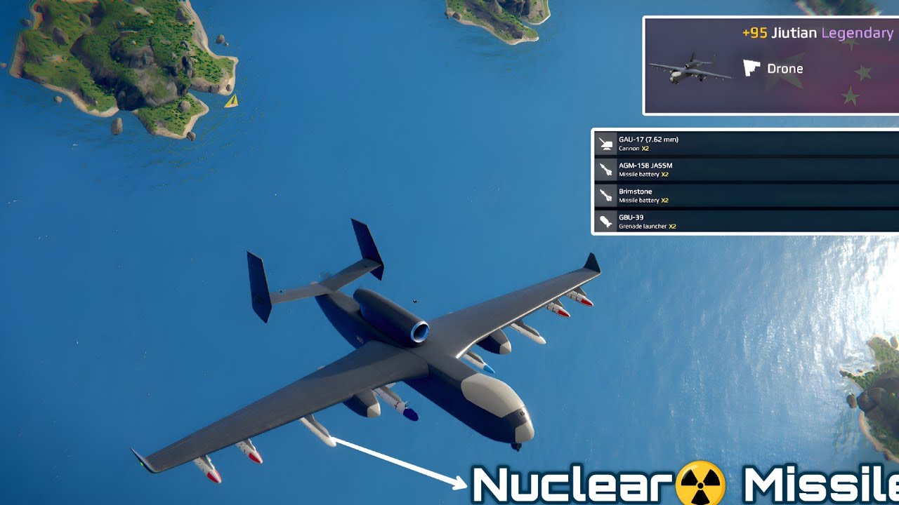 Jiutian - New Chinese Drone Detailed review and Damage Test - Modern Warships