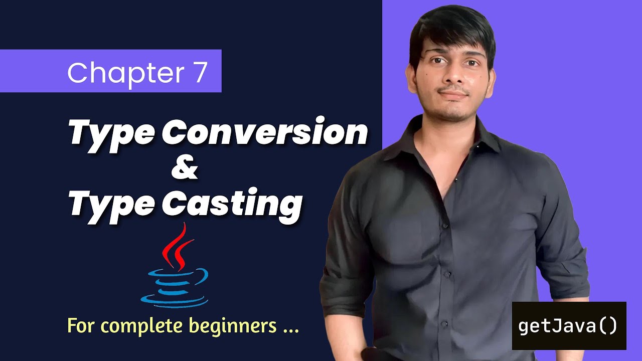 #7 Type Conversion & Type Casting in JAVA (English) | For complete beginners