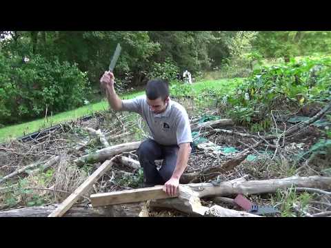 ztuff chopper test 8670 camp knife test