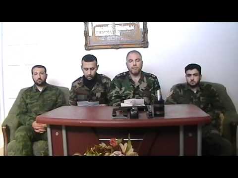 بيان تأسيس كتلة المقاومة الشعبية من قبل المقدم محمد إدريس