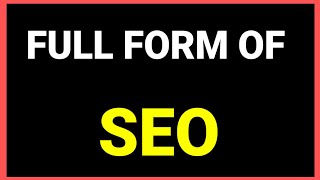 Download lagu Full form of SEO./ SEO Full Form Explained | What Is SEO & How It Works in 2025 mp3