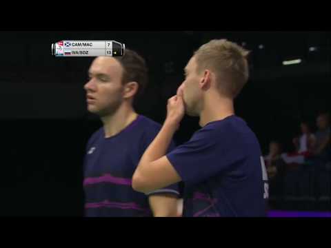 TOTAL BWF World Championships 2017 | Badminton Day 3 M7-MD | Cam/Mac vs Iva/Soz