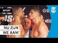 Bekijk hier de staredown van Rico Verhoeven en Badr Hari