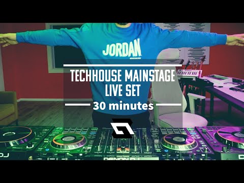 30 Minutes - TechHouse MainStage LiveMix Calvin Harris, David Guetta, James Hype and more